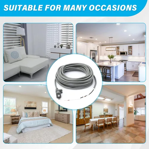 Vista 6 de Cable de repuesto para aspiradora Shark Navigator Lift-Away Pro y Shark Rotator Lift-Away, compatible con NV501 NV502 NV341 NV402 NV355 NV356 NV356K