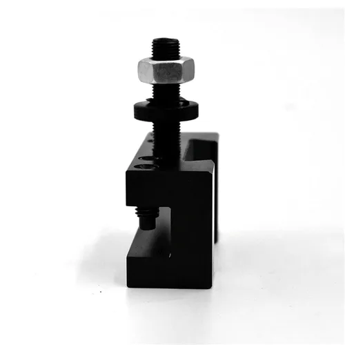 Vista 4 de AXA 250-101T - Soporte para herramientas de pistón de torno CNC, juego de postes de herramienta de cambio rápido, mini torno, poste de herramienta
