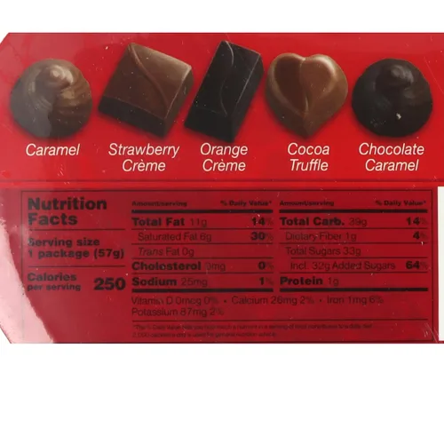 Vista 2 de Sweetzo - Caja de corazón de chocolate de San Valentín para niñas, trufas con sabor surtido en el interior, el estilo puede variar, paquete de 3