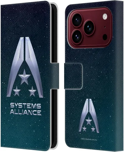 Vista 43 de Head Case Designs Funda de piel con licencia oficial de EA Bioware Mass Effect Cerberus Logo Graphics tipo cartera compatible con Apple iPhone 11