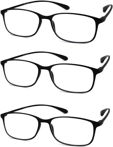 Vista 7 de Calabria 720 Flexie - Gafas de lectura redondas cuadradas para hombres/mujeres, flexibles, con marco TR-90 Ebany