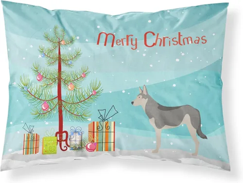 Vista 131 de Caroline's Treasures BB8334PILLOWCASE AIDI Atlas Mountain Dog - Funda de almohada estándar, color azul, ligera, súper suave, de fácil cuidado