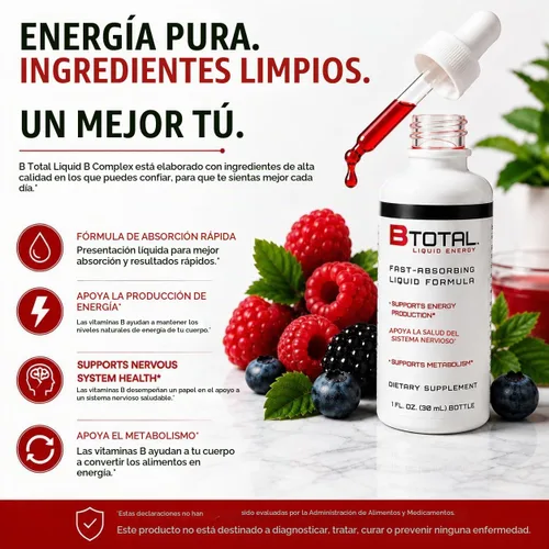 Vista 2 de The B-Total Solution - Vitaminas B sublinguales - Twin Pak