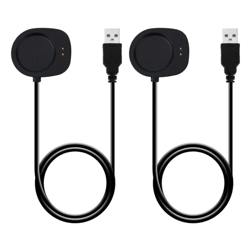 Vista 9 de 4 cargadores de repuesto para Amazfit T-Rex 3/Balance 2/Helio Strap/Balance, 102cm/3.35ft de largo USB Magnetic Watch Cable de carga Accesorios