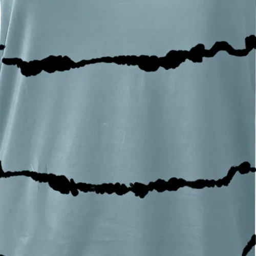 Vista 4 de Stessotudo Camisas de manga larga para mujer, sudaderas a rayas con cuello redondo, ajuste holgado, informal, de moda, para otoño 2023
