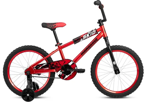 Vista 10 de Mongoose Bicicleta para niños Skid Azul