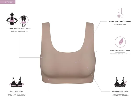 Vista 5 de Bali Brasier sin varillas Comfort Revolution Easylite para mujer