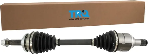 Vista 195 de TRQ Conjunto de eje CV delantero del lado del conductor o del pasajero Compatible con Subaru Crosstrek 2016-2017 2014-2015 XV Crosstrek Para