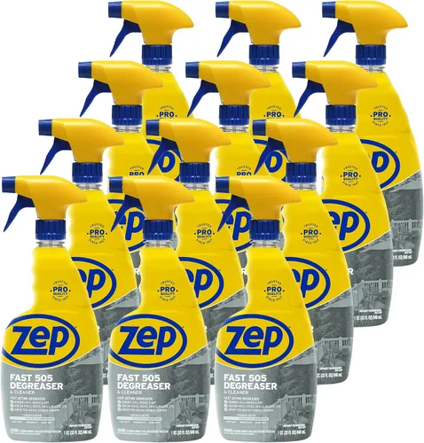 Vista 8 de Zep ZU50532 Limpiador y Desengrasante Rápido 505, 32 Onzas Líquidas, 946 ml, transparente