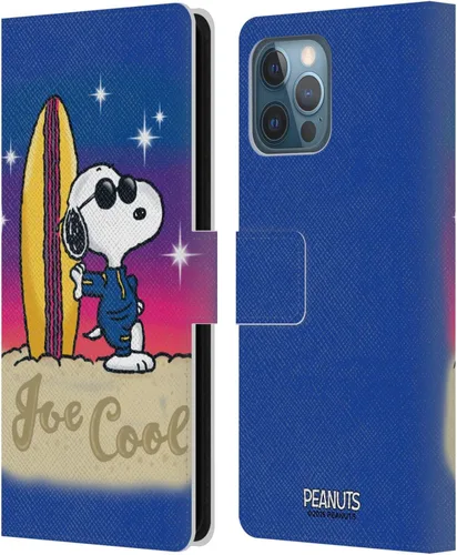 Vista 111 de Head Case Designs Funda de piel con licencia oficial de Peanuts Beach Surf Snoopy Boardwalk Airbrush compatible con Apple iPhone 11