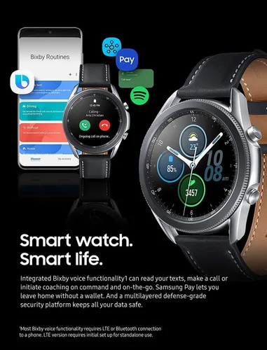 Vista 3 de Samsung Galaxy Watch 3 reloj inteligente