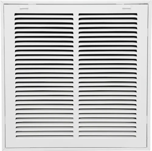 Vista 25 de Howeall 10" x 10" [Tamaño de apertura del conducto] Rejilla de filtro de aire de retorno de acero - Cara/puerta extraíble para filtros de 1 pulgada