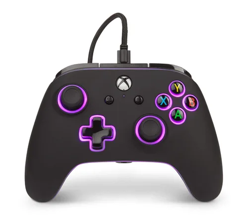 Vista 7 de PowerA Spectra Enhanced Illuminated Wired Controller for Xbox One, gamepad, wired video game controller, gaming controller, Xbox One, works with