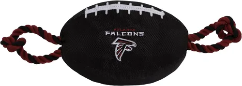 Vista 24 de Juguetes de fútbol NFL Arizona Cardinals para perros de Pets First, materiales de nylon de alta calidad, fuertes cuerdas de tracción, silbato