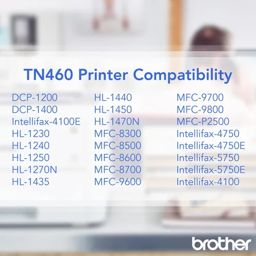 Vista 12 de Brother Cartucho de tóner láser monocromático TN430, negro