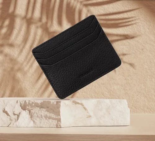 Vista 2 de Grande-3633 Fundas para Tarjetas, Negro, Minimalista