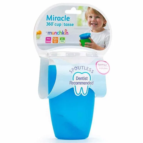 Vista 9 de Munchkin Miracle 360° - Vaso de plástico de 10 onzas, varios colores 1 ea