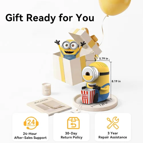 Vista 8 de [Office Google TV] Proyector, 500 lúmenes ISO, nativo 1080P, soporte 4K, enfoque automático y Keystone, duplicación WiFi y Bluetooth de 2 vías