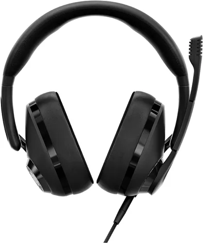 Vista 2 de EPOS Audio - Auriculares acústicos cerrados H3 con cable de audio (ónix negro)