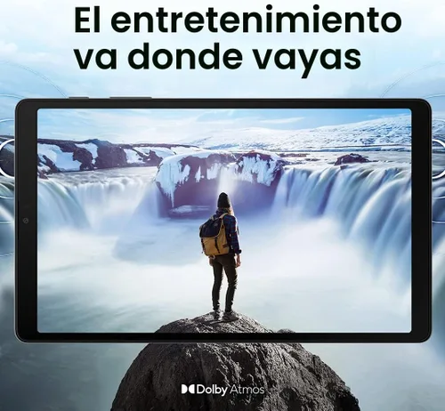 Vista 7 de Samsung Tab A7 Lite 8.7" Gris 32GB (SM-T220NZAAXAR) (Renovado)