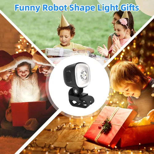 Vista 6 de 2 faros delanteros recargables originales para dijes de zapatos, accesorio de luz, accesorio para zapatos para niños, niñas, hombres y mujeres