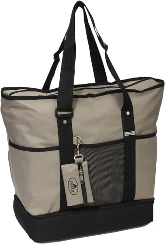Vista 11 de Bolsa de compra, de Everest, Negro), 1002DLX-BK