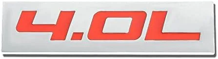 Vista 71 de 1.5L Negro/Cromo Aleación de Aluminio Auto Maletero Puerta Guardabarros Parachoques Insignia Calcomanía Emblema Cinta Adhesiva Pegatina