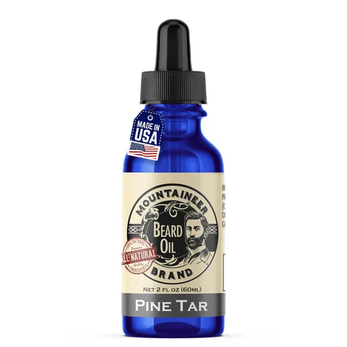 Vista 14 de Mountaineer Brand Aceite para barba – Sin perfume – Acondicionador y suavizante 100% natural para hombres – Hidrata e hidrata para el crecimiento