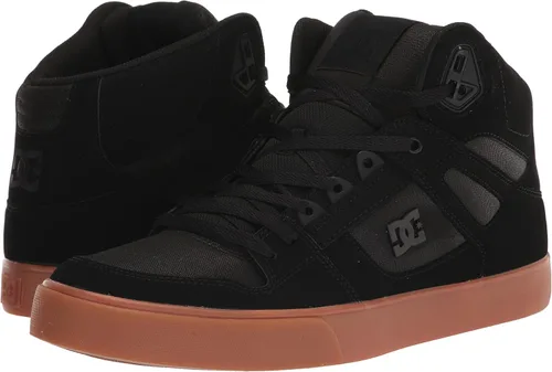 Vista 7 de DC Zapatos de skate Pure High Top Wc para hombre, NegroChicle