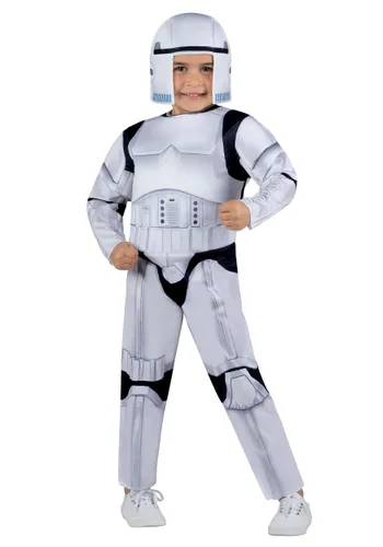 Vista 2 de Disfraz Deluxe de Stormtrooper para Niño Pequeño Multicolor