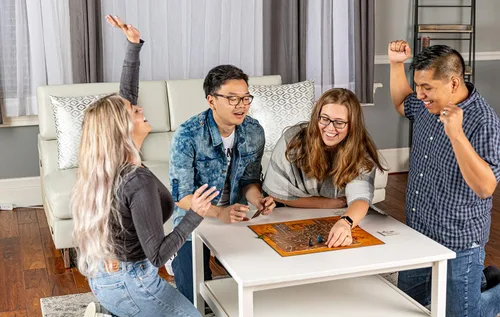 Vista 6 de Calliope Juegos Tsuro - El juego del camino y la colmena Mente, juegos de mesa para familiares y amigos para adultos y niños mayores de 8 años