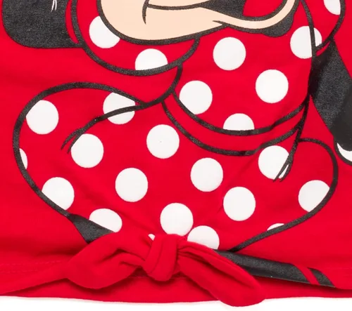 Vista 6 de Disney Minnie Mouse - Conjunto de camiseta con estampado de peplum para niñas y niños pequeños