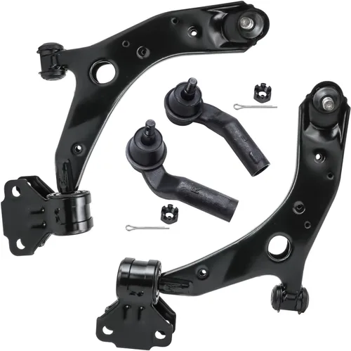 Vista 9 de Detroit Axle - 4 piezas de brazos de control traseros para Ford C-Max, Focus, Mazda 3 5, Volvo C30, C70, S40, V50, 4 brazos de control superiores e