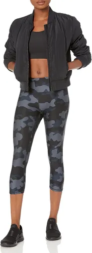 Vista 4 de Tienda Essentials Women's Performance Mid-Rise Capri Active Legging