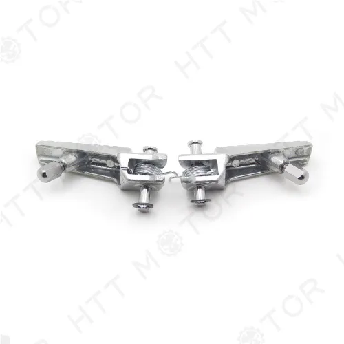 Vista 4 de Reposapiés de pie delantero pulido XKMT compatible con Cbr1000Rr Cbr 1000 Rr 2004-2012 [B00YYKG1UU]