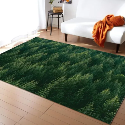Vista 26 de Alfombra minimalista de lujo con diseño geométrico para sala de estar, alfombra moderna con estampado de mármol rosa dorado, alfombra rectangular