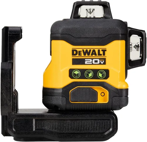 Vista 8 de DEWALT Nivel láser máximo de 20 V, láser de línea cruzada, 3X360, verde, solo herramienta (DCLE34031B)