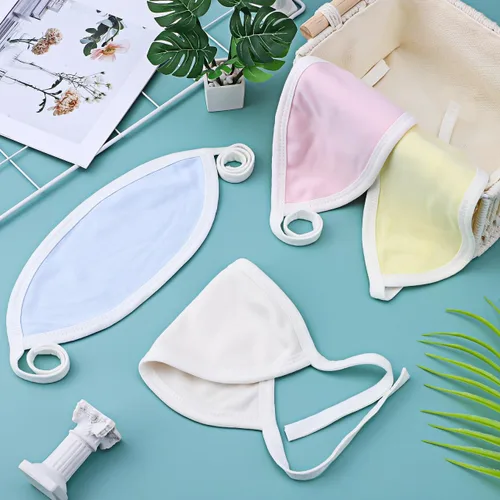 Vista 8 de GLEAVI Paquete de 8 bandas para el vientre de bebé, de algodón suave, protectores ajustables para el cuidado del cordón umbilical, transpirable