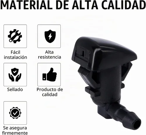 Vista 6 de HiSport 8E5Z-17603-A Boquilla para limpiaparabrisas – Compatible con Ford Fusion Lincoln MKZ 2008 2009 2010 2011 2012 Mercury Milan 2008 2009 2010