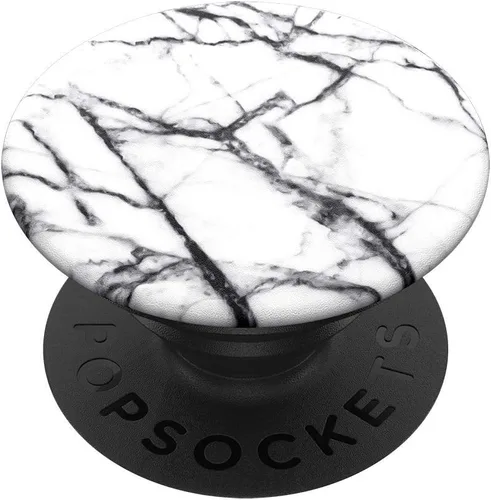 Vista 13 de PopSockets Agarre para teléfono con soporte expansible, PopGrip de mármol - Azul mármol