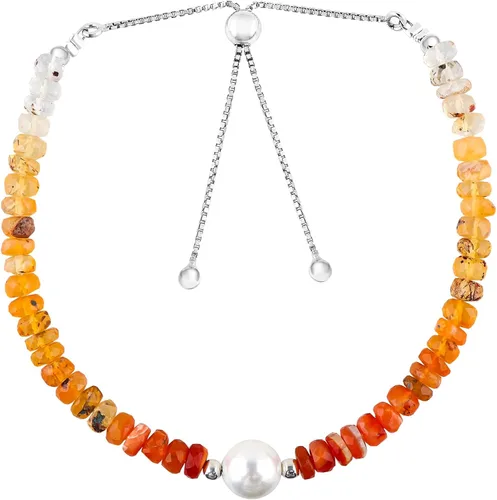 Vista 19 de Pulseras bolo con cuentas de piedras preciosas naturales, piedras de cuentas surtidas, joyería hipoalergénica bohemia hecha a mano para mujeres
