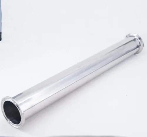 Vista 3 de 2" Tri Clamp x 51mm OD Pipe Spool Tube Length 458mm(18") for SUS304 Stainless Steel