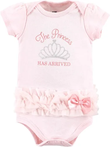 Vista 329 de Hudson Baby baby-girls Cotton Bodysuits 3-pack