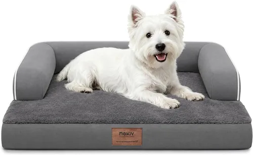 Vista 14 de Cama pequeña para perros y sofá para gatos, camas ortopédicas impermeables para perros pequeños, cama para gatos, sofá para mascotas cómodo