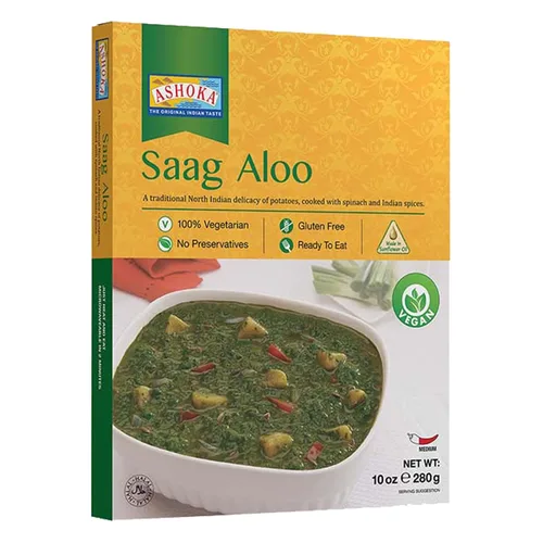 Vista 49 de Ashoka Comidas sin gluten, listas para microondas, veganas con granos negros y frijoles, comidas para calentar y servir, todas naturales Delhi Dal