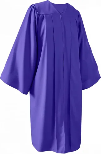 Vista 12 de Bata de coro para iglesia, adulto, mate, bautizo, pastor o vestido Bata de coro mate unisex para adultos diseñada para graduaciones de servicios