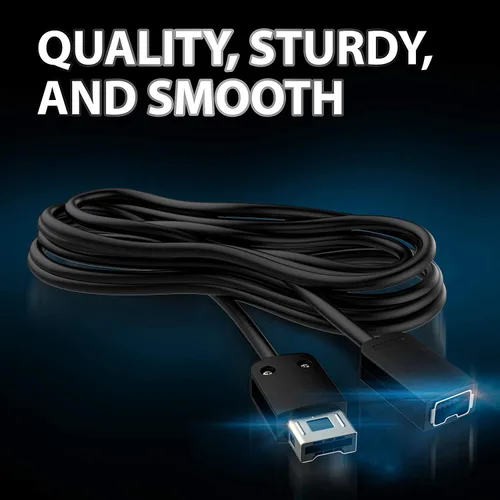 Vista 2 de Ortz Extension Cable for SNESNES Classic Controller 3M10ft Compatible With Nintendo SNESNES Classic Mini Controller, Wii and Wii U