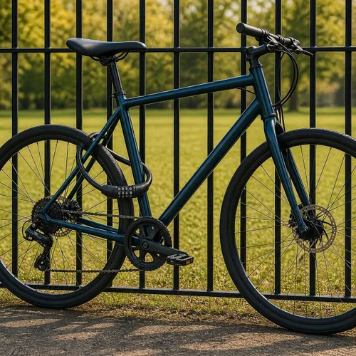 Vista 4 de Paquete de 2 cables de bloqueo de bicicleta de 4 pies con combinación reajustable de 0.315 in de acero para bicicletas, scooters, puertas de uso al