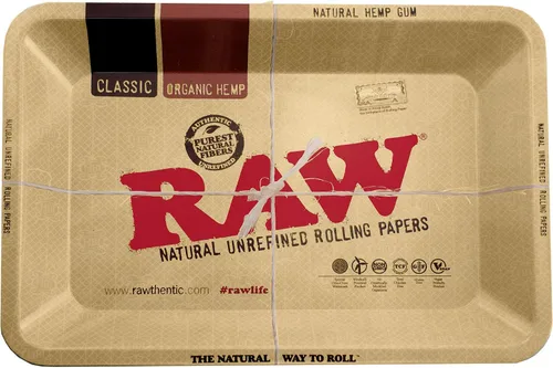 Vista 2 de El combo de bandeja rodante RAW incluye bandeja RAW, papeles de liar RAW 1 1/4, puntas RAW, máquina de laminación RAW de 3.110 in y tubo American