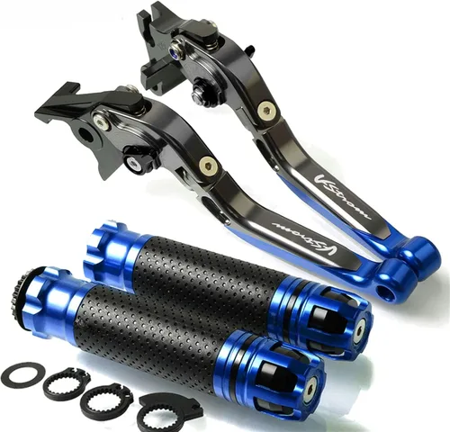 Vista 18 de for Suzuki V-Strom 2002-2016 2015 2014 20132 012 2011 2010 V-Strom Motorcycle Brake Handle Adjustable Brake Clutch Lever Handbar (Color : 1)